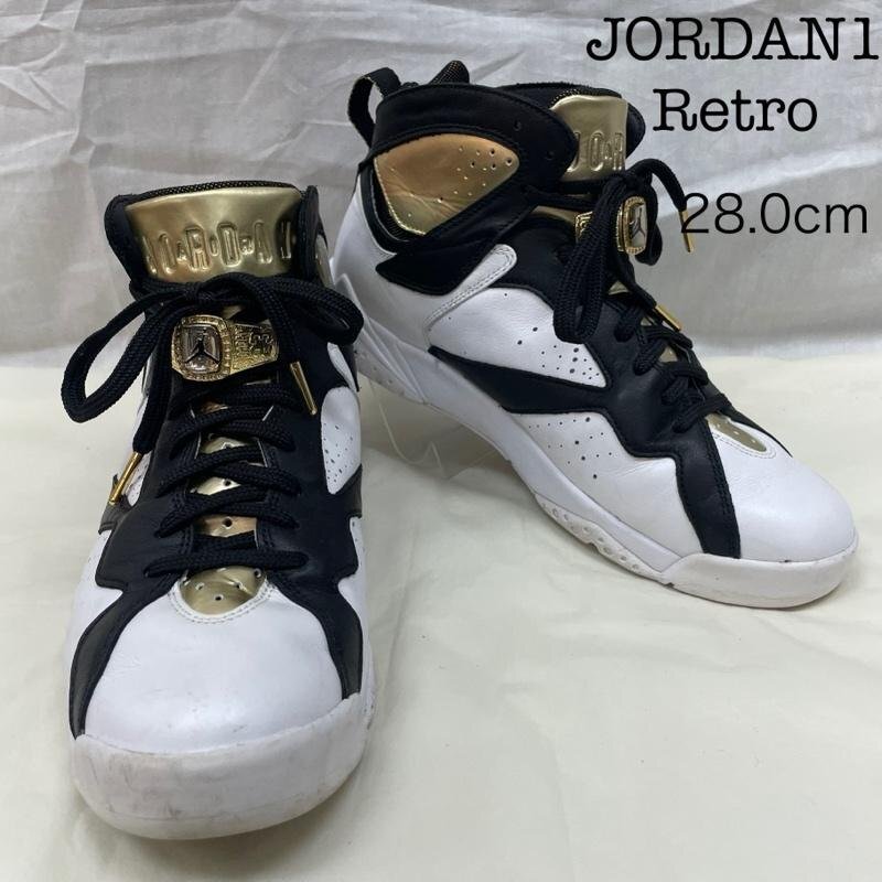 ナイキ 725093-140 Air Jordan 7 Retro Championship Pack Champagne エアジョーダン7 レトロ チャンピオンシップ パック 28.0cm拍卖