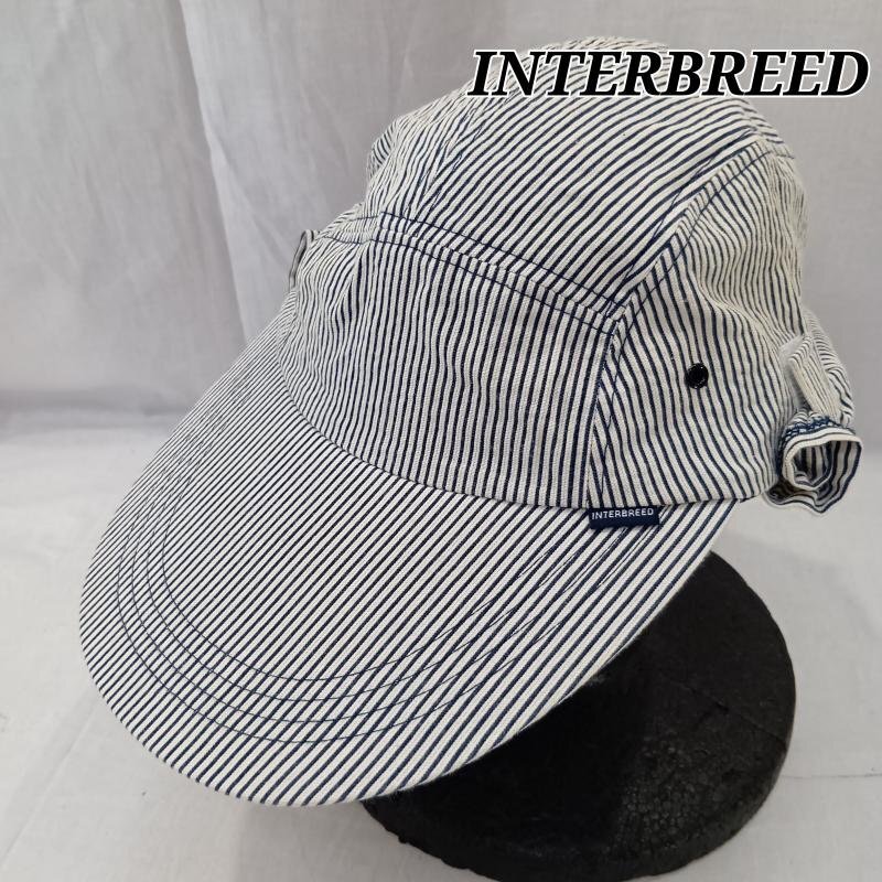 インターブリード INTERBREED インターブリード Phat Bite サンシェード付き ジェットキャップ ロングビルキャップ ヒッコリー -拍卖