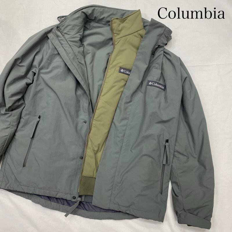 コロンビア PM0612 Bonpas Road Interchange Jacket ブルーグレー XL XL拍卖