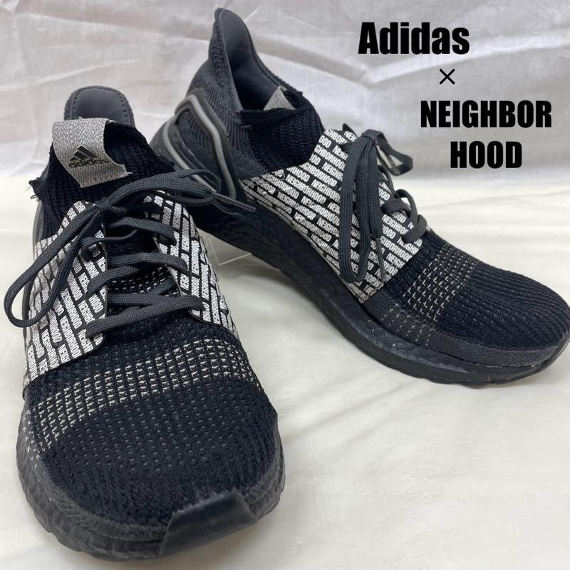 アディダス FU7312 ×NEIGHBORHOOD ネイバーフッド UB19 NBHD ウルトラブースト19 ブラック BLK 28.0cm拍卖
