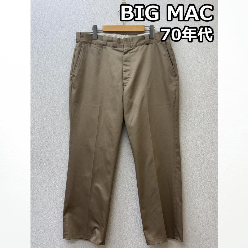 ビックマック 70年代 ビンテージ JC Penney ジェイシーペニー SCOVILL スコビル ジップ チノ ワーク トラウザー パンツ -拍卖