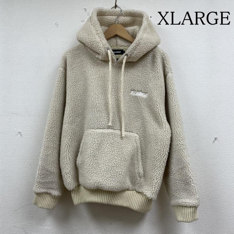 エクストララージ 19AW ビッグゴリラ フリース ボア 厚手 長袖 パーカー フーディー ロゴ 刺繍 101204013001 S拍卖