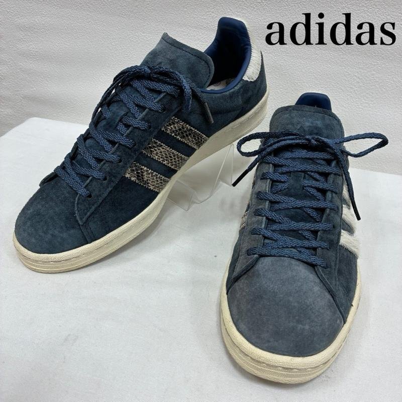 アディダスオリジナルス CAMPUS 80s キャンパス 2021ss ハラコ スネークスキン GY0406 27.5cm拍卖