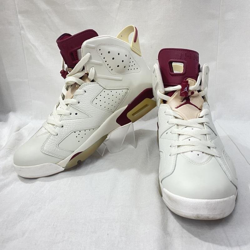 ナイキ 384664-116 NIKE AIR JORDAN 6 RETRO MAROON US10.5/28.5cm US:10拍卖