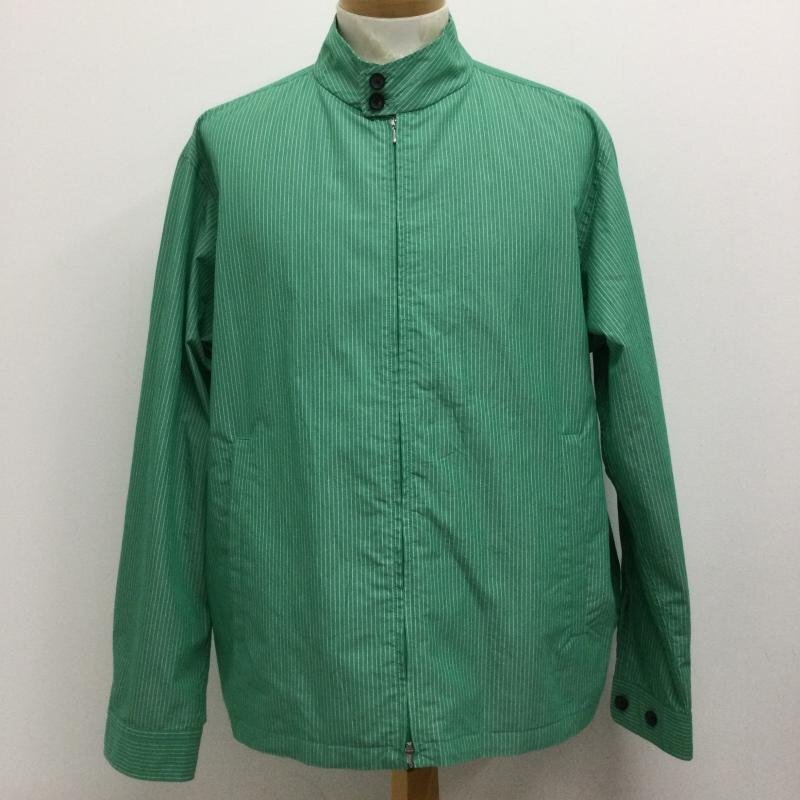 ユナイテッドアローズ UNITED ARROWS ジャケット L コットン GRN ストライプ 1125-199-8243 L拍卖