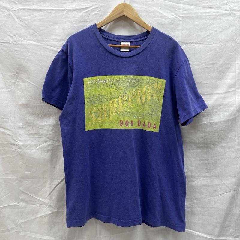 シュプリーム 14SS Wild Apache DON DADA アメリカ製 ドン ダダ コットン パープル L拍卖