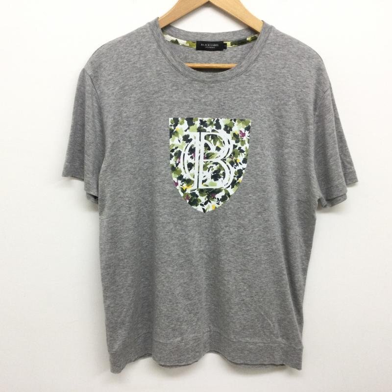 ブラックレーベル・クレストブリッジ 半袖 Tシャツ ビッグロゴ 花柄 51P45 347 04 L拍卖