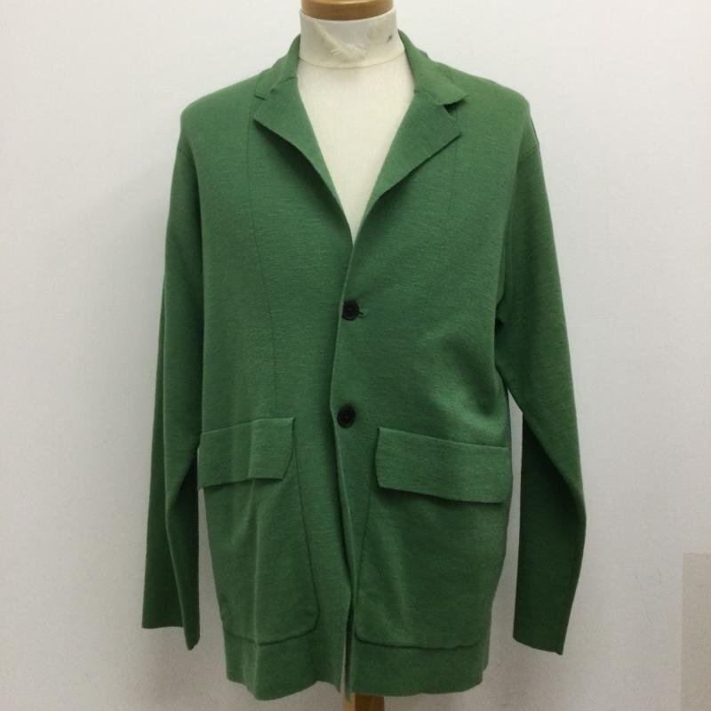 トゥモローランド TOMORROWLAND コットンリネンミラノリブ ニットジャケット 63-02-31-02015 M拍卖