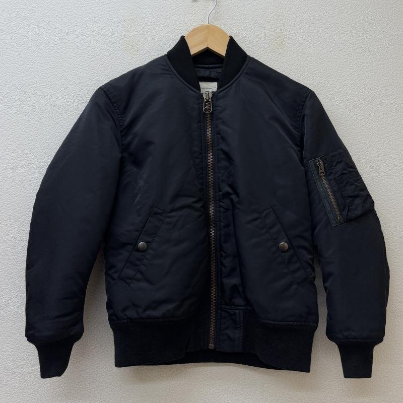 インパクティスケリー 0512036 MA-1 ミリタリー 中綿 フライト ボンバー ジャケット 黒 ブラック S拍卖