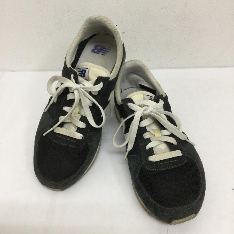 ニューバランス NEW BALANCE ローカットスニーカー 24.5cm ブラック U220BK ランニングシューズ 24.5cm拍卖