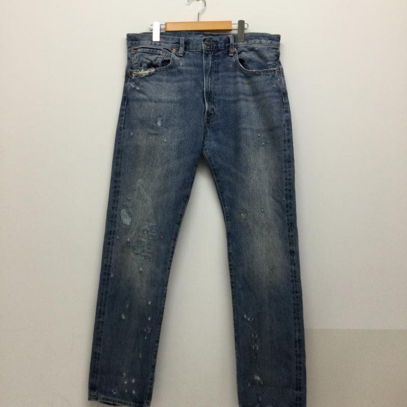 リーバイス Levi’s Vintage Clothing ストレートパンツ 36 デニム IDG 84283-0002 ブルガリア製 ダメージ加工 36インチ拍卖