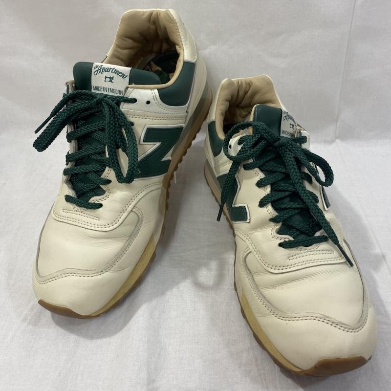 ニューバランス ou576ame The Apartment × New Balance 576 Off White US9.5 / 27.5cm Dワイズ US:9.5拍卖