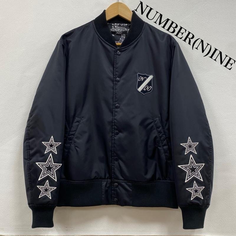 ナンバーナイン 17AW ナイロン ヴァーシティ ジャケット スター NYLON VARSITY JACKET STAR 2拍卖