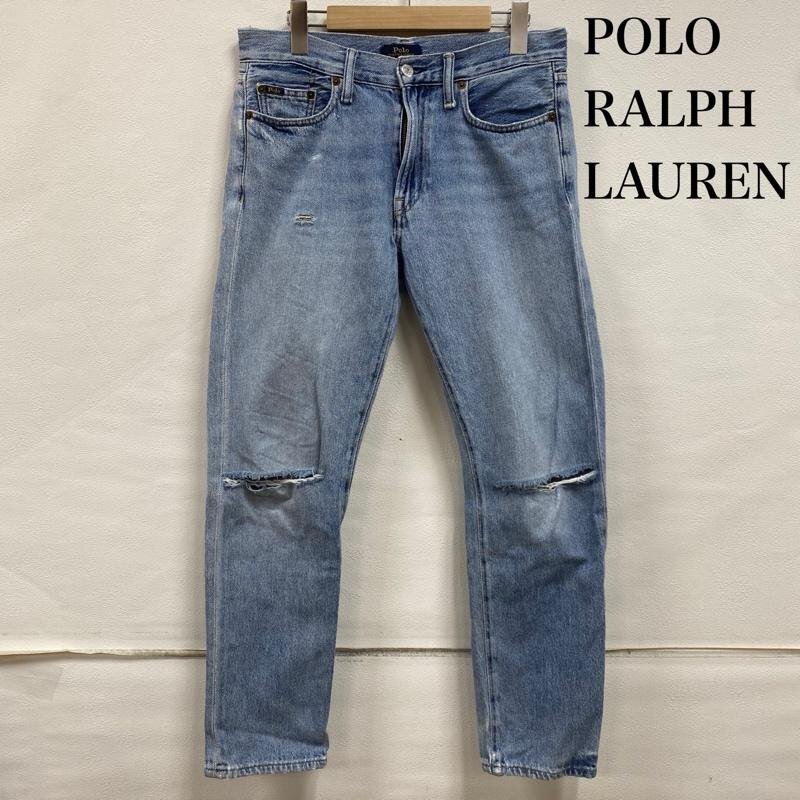 ポロラルフローレン THE AVERY BOYFRIEND ストーンウォッシュ クラッシュ ジッパーフライ 26インチ拍卖