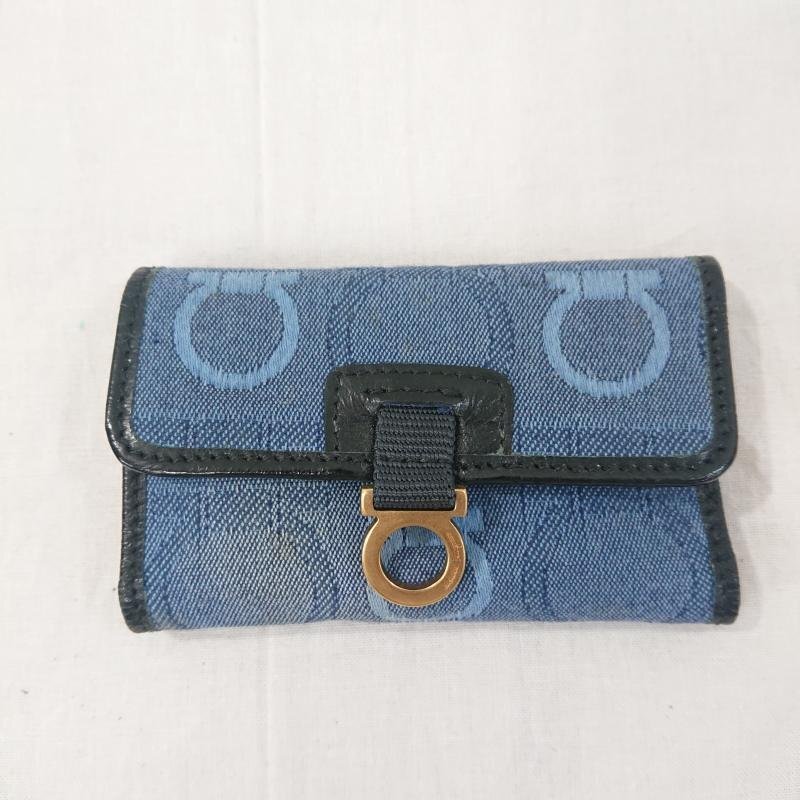 サルヴァトーレフェラガモ Salvatore Ferragamo フェラガモ ガンチーニ キーケース 表記無し拍卖