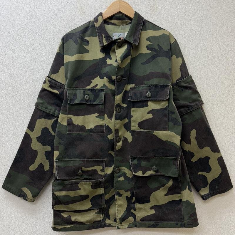 ハイドアンドシーク SAFTBAK USA製 カモフラ 迷彩柄 ハンティング フィールド コート M拍卖