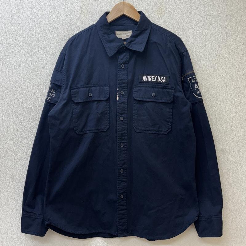アヴィレックス 6175140 L/S FATIGUE ビッグサイズ ミリタリー ファティーグ XXL拍卖
