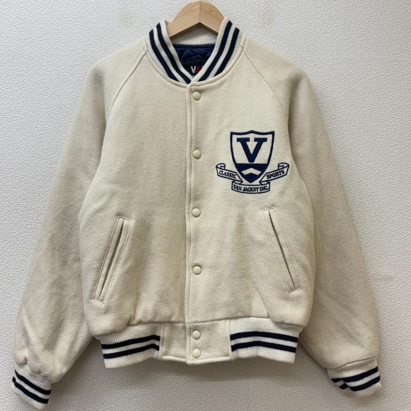 ヴァンヂャケット C-TK1309 オールド ロゴ 刺繍 ウール スタジャン バーシティ ジャケット M拍卖