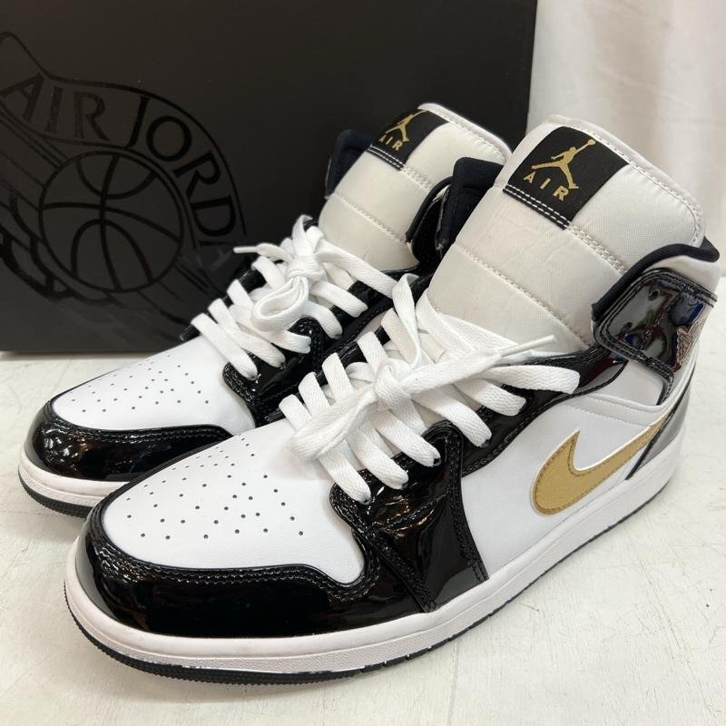 ナイキ AIR JORDAN 1 RETRO MID SE エアジョーダン ワン レトロ ミッド 852542-007 30.0cm拍卖