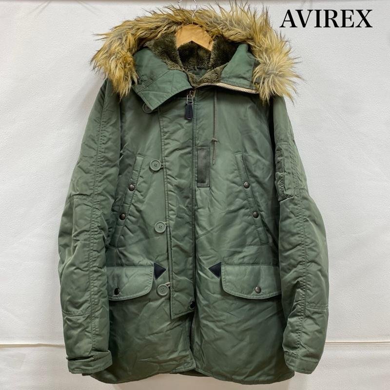 アヴィレックス N3-B COMMERCIAL ミリタリー フード ファー 6152175 L拍卖
