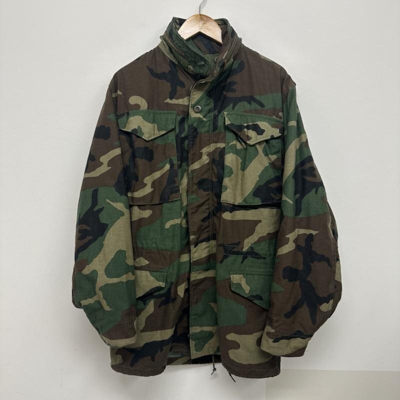 古着 8415-01-099-7828 US ARMY Vintage Woodland Camo Cold Weather Field Jacket ミリタリー XS拍卖