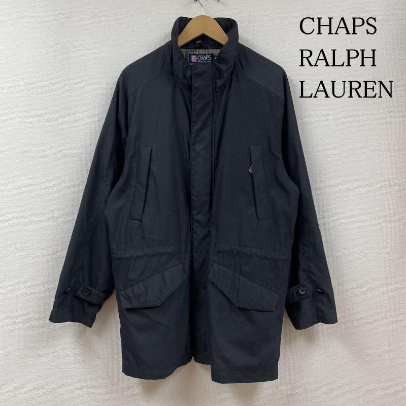 チャップスラルフローレン スタンドカラー 二重ジップアップ ジャケット ブルゾン 裏地チェック 1535-4254 M拍卖
