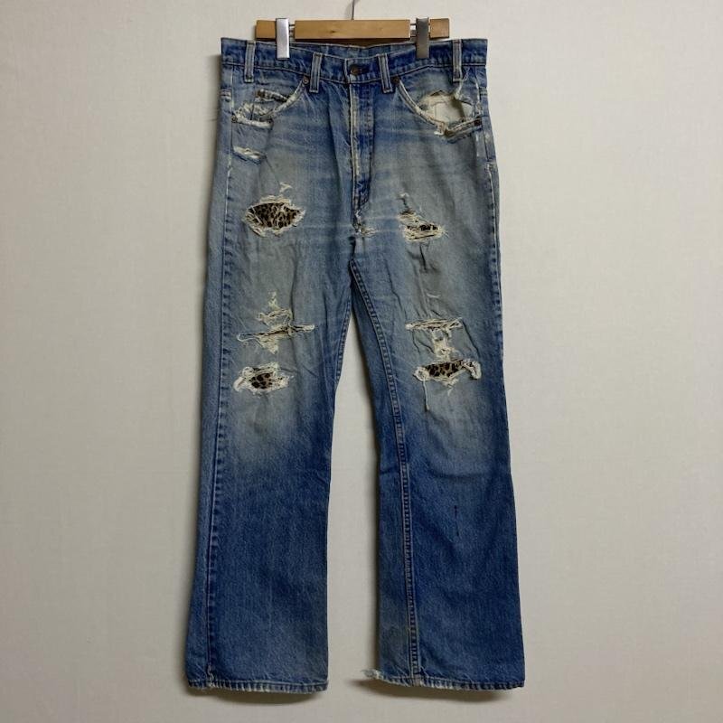 リーバイス Levi's オレンジタブ ジッパーフライ リメイク ダメージ加工 フレアデニムパンツ 20517-0217 34インチ拍卖