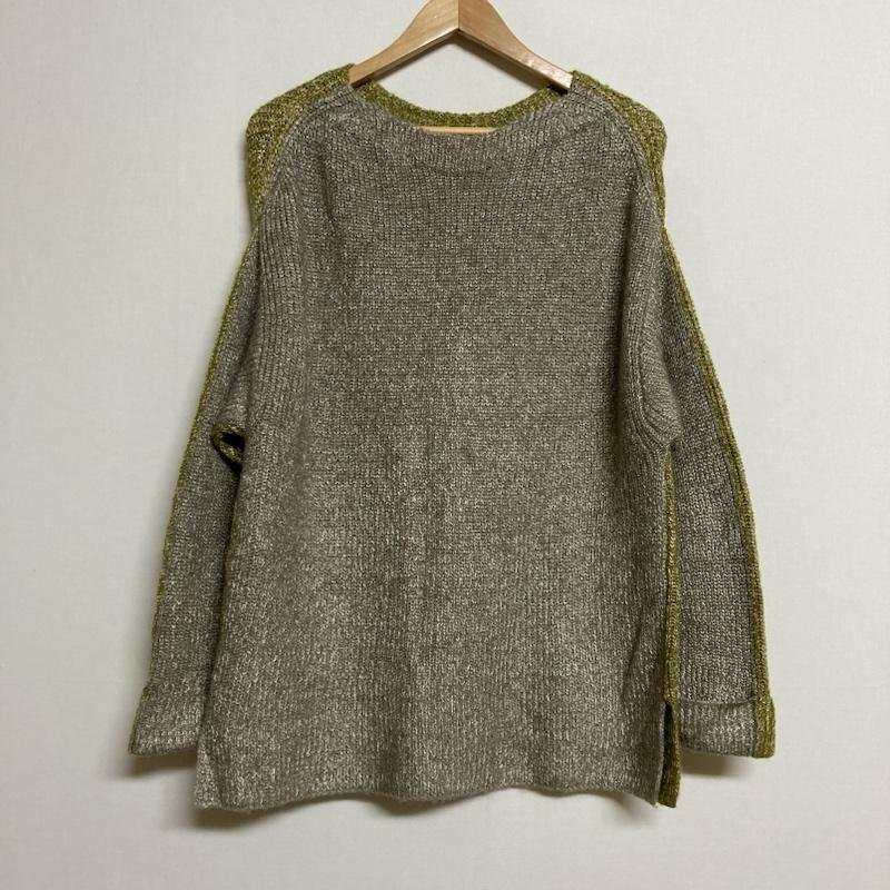 ガリャルダガランテ GALLARDAGALANTE ボトルネック ドロップショルダー バイカラーニット G0Z1092405B0003 FREE拍卖