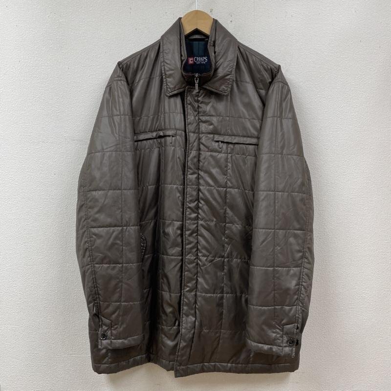 チャップス キルト コート 中綿 キルティング ジャケット アウトドア 二重ジップ ブルゾン L拍卖