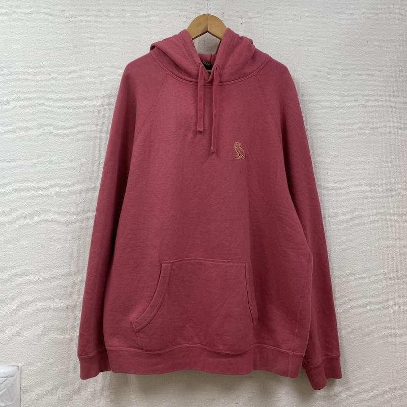 USED古着 OCTOBER VERY OWN カナダ製 フクロウ 刺繍 スウェット プルオーバー パーカー XL拍卖