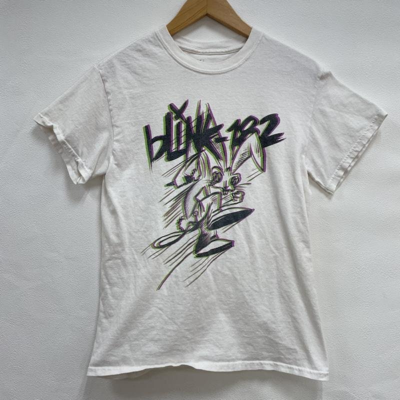 古着 BLINK-182 半袖 バンドTシャツ バンT ミュージック パンク メロコア WHT S S拍卖