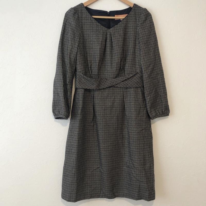 Sunauna 38 スーナウーナ ワンピース ロングスカート ウールツイードワンピース One-Piece Long Skirt 10030954拍卖