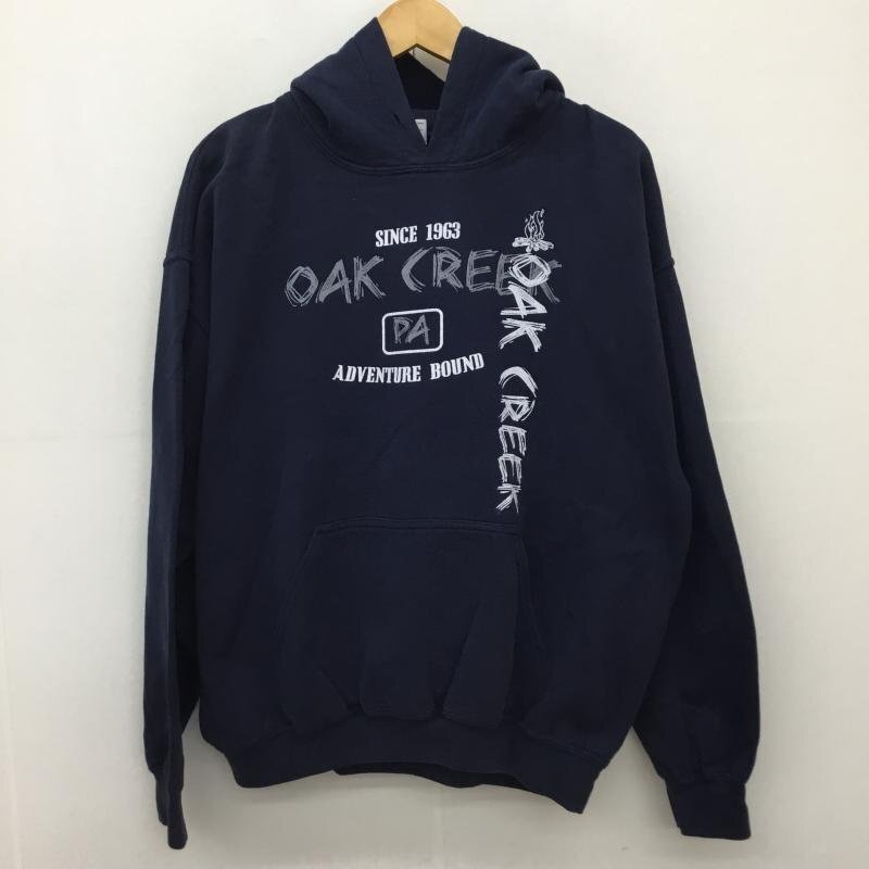 USED/古着 L USED古着 パーカー 長袖 Hooded Sweatshirt Hoodie 紺 / ネイビー / 10136090拍卖