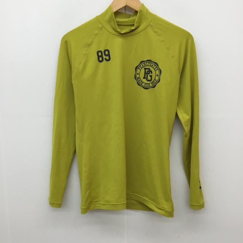 PEARLY GATES 4 パーリーゲイツ カットソー 長袖 フレサーモ 053-266130 Cut and Sewn マスタード / マスタード / 10137751拍卖