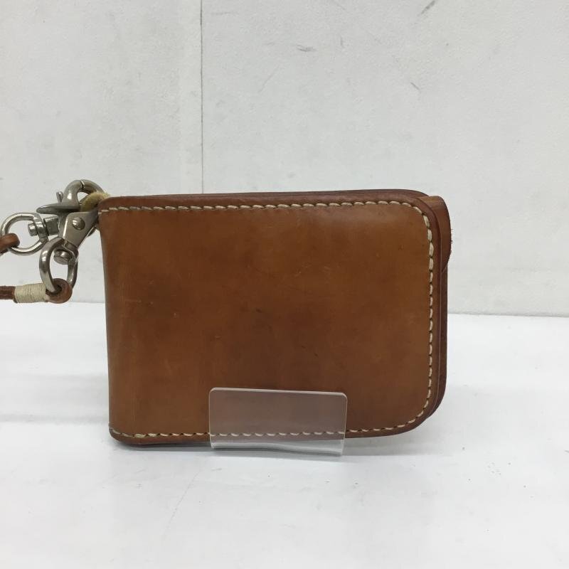 used clothes 表記無し ユーズドクロージング 財布 二つ折り 黒羽 Wallet Bi-Fold Wallet Billfold Wallet 茶 / ブラウン / 10136218拍卖