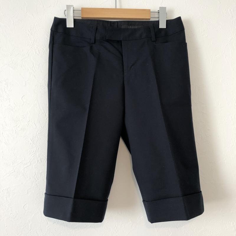 ANAYI 38 アナイ パンツ ショートパンツ ハーフパンツ ロールアップ センタープレス Pants Trousers Short Pants Shorts 10029192拍卖