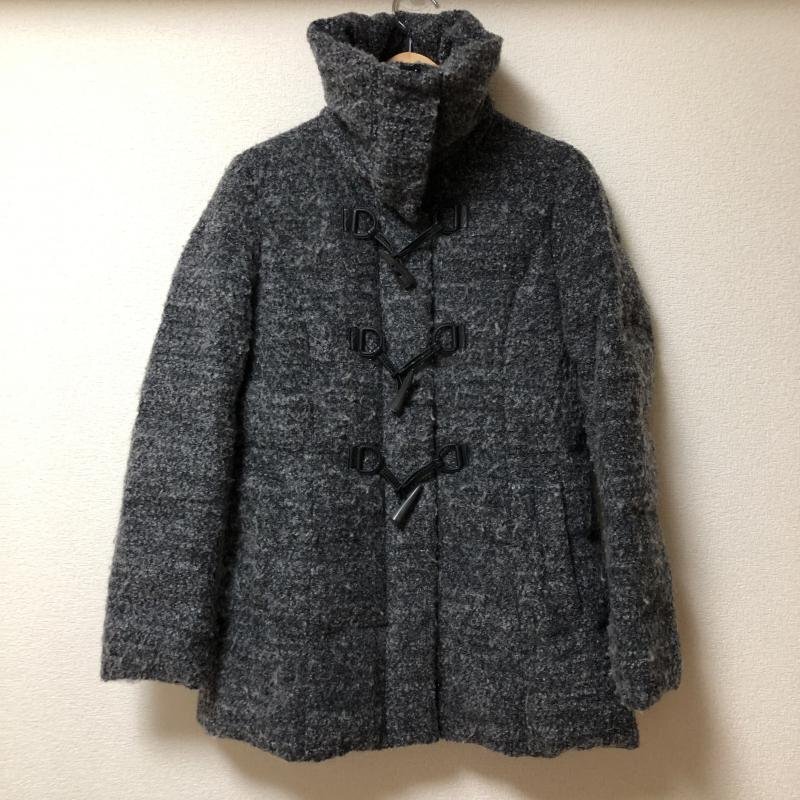KRIZIA 40 クリツィア コート ダウンコート Coat 灰 / グレー / X 黒 / ブラック / 10008646拍卖