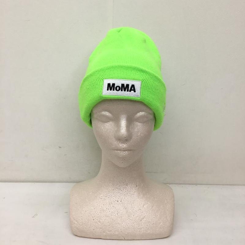 NEW ERA FREE ニューエラ 帽子 ニット帽 MoMA Knit Cap、Knit Hat Beanie 黄緑 / イエローグリーン / 10136546拍卖