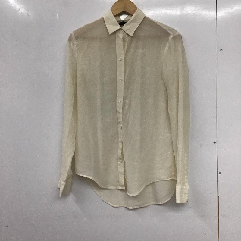 ZARA WOMAN M ザラウーマン シャツ、ブラウス 長袖 Shirt Blouse アイボリー / アイボリー / 10136907拍卖