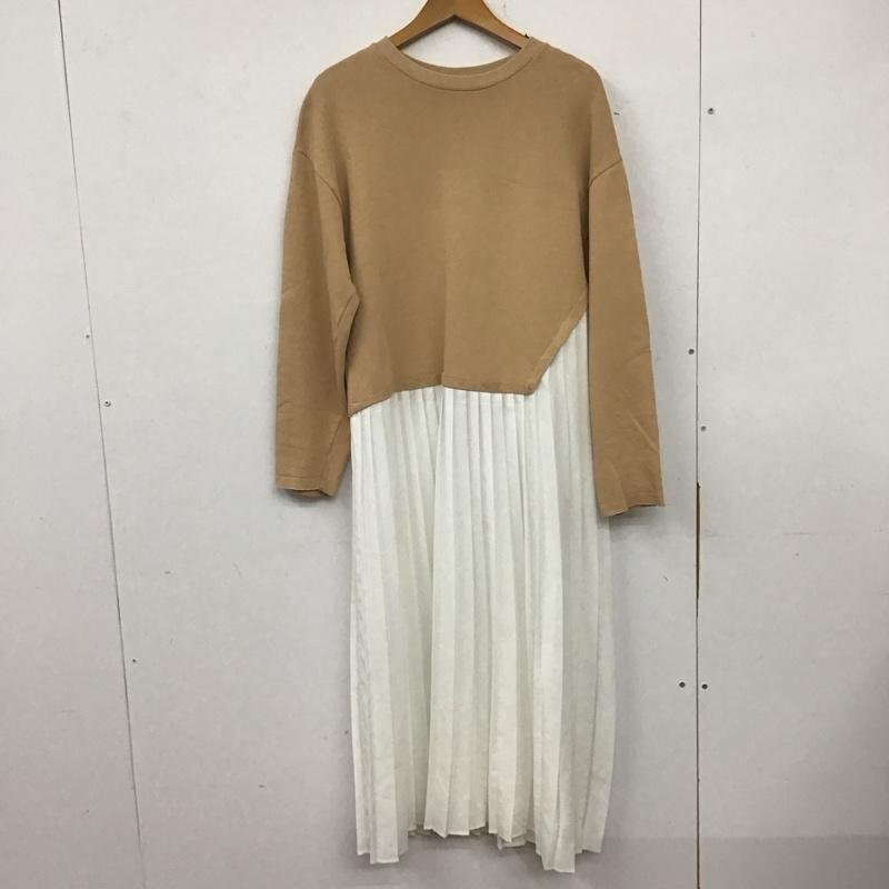 ZARA S ザラ ワンピース ロングスカート プリーツスカート One-Piece Long Skirt ベージュ / ベージュ / X 白 / ホワイト / 10137448拍卖