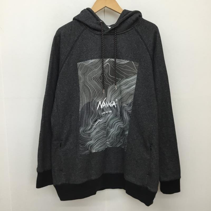 NANGA L ナンガ パーカー 長袖 NAG-G22-CS12 Hooded Sweatshirt Hoodie 灰 / グレー / 10136420拍卖