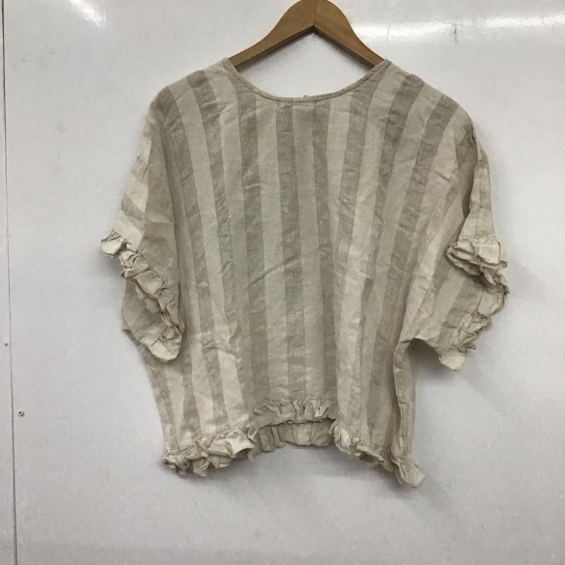 ZARA BASIC M ザラベーシック カットソー 半袖 Cut and Sewn ベージュ / ベージュ / 10136932拍卖