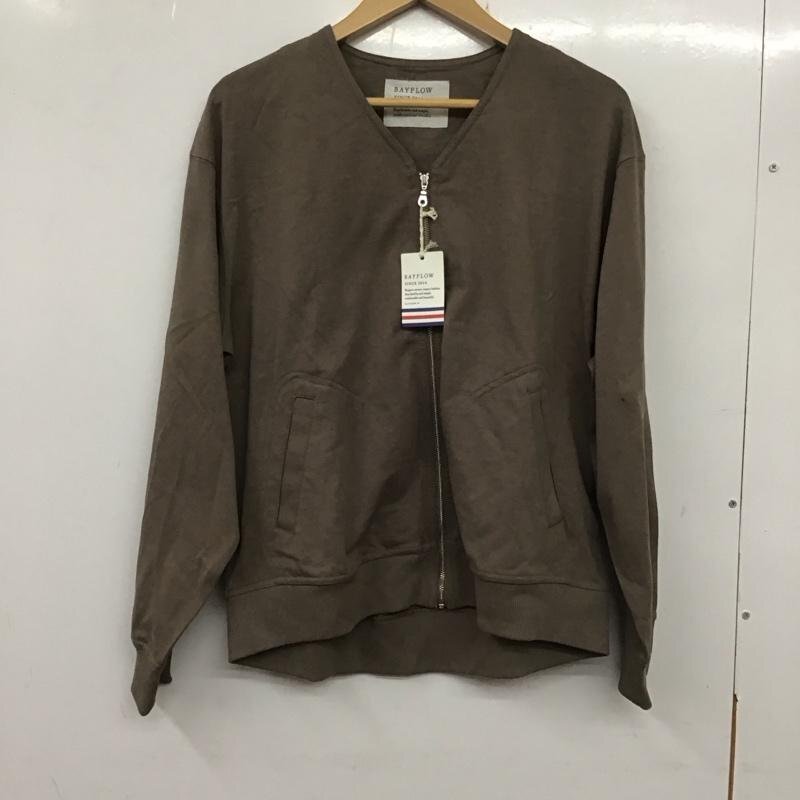 BAYFLOW M ベイフロー ジャケット、上着 ジャンパー、ブルゾン コンフォスティンブルゾン Jacket 茶 / ブラウン / 10136884拍卖