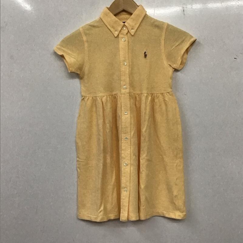 RALPHLAUREN 120cm ラルフローレン ワンピース ミニスカート One-Piece Mini Skirt Short Skirt 橙 / オレンジ / 10136961拍卖