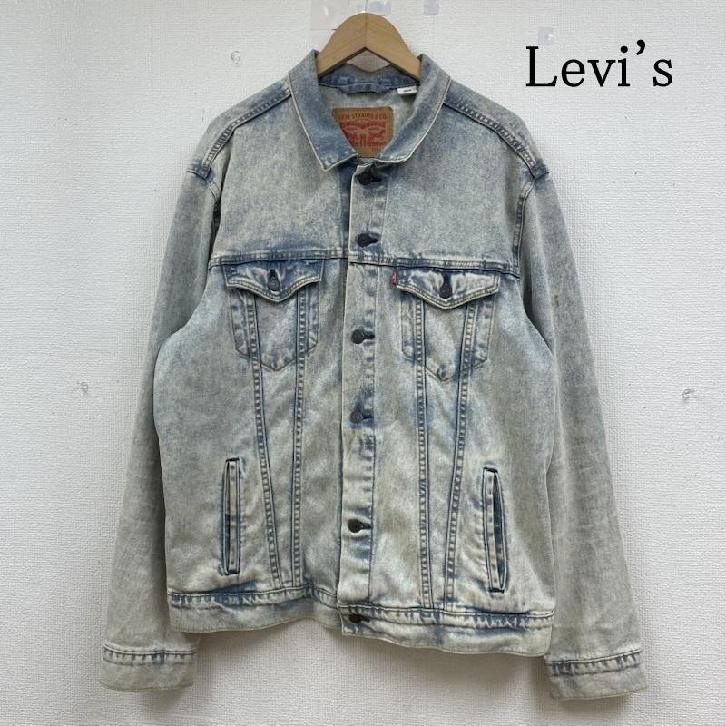 リーバイス ジャケット ジーンズ デニム トラッカー 72334-0225 ライトアシッドウォッシュ ストレッチ L拍卖