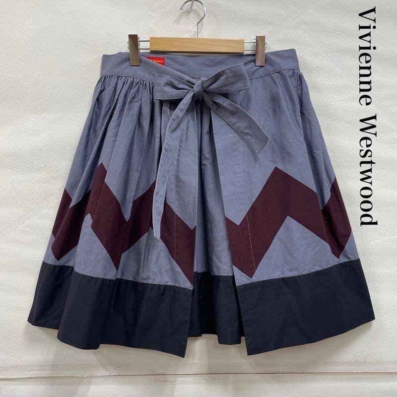 ヴィヴィアン ウエストウッド レッドレーベル エプロン レイヤード 巻き スカート リボン イタリア製 40拍卖