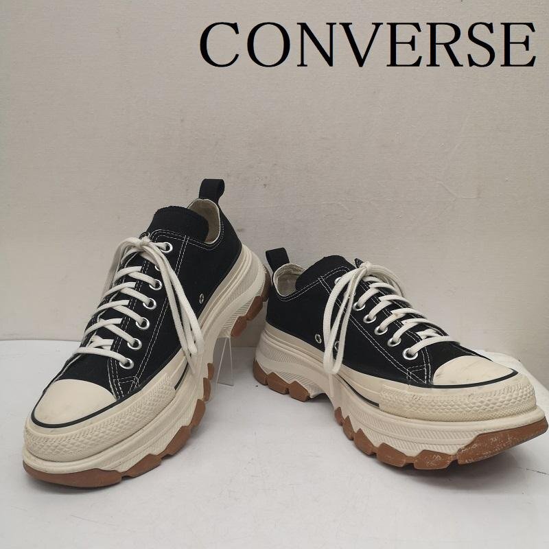 コンバース ALL STAR 100 TREKWAVE OX トレックウェーブ 厚底 スニーカー 1SD039 27.0cm拍卖