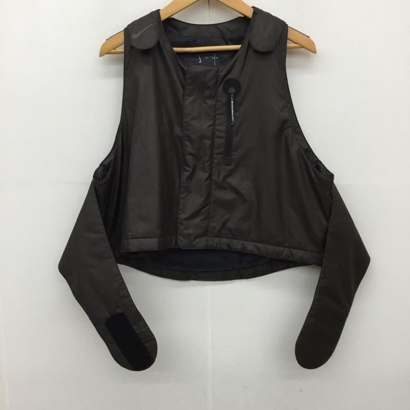 NIKE XL ナイキ ジャケット、上着 ダウンベスト DM1278-220 ポリエステル トラヴィススコット Jacket 茶 / ブラウン / 10139262拍卖
