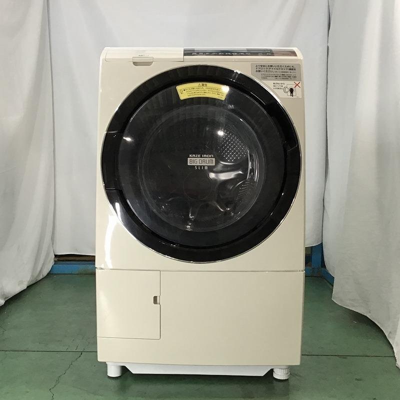 【中古品】 日立 / HITACHI ビッグドラムスリム BD-S8800L ヒートリサイクル風アイロン 左開き 30017676拍卖