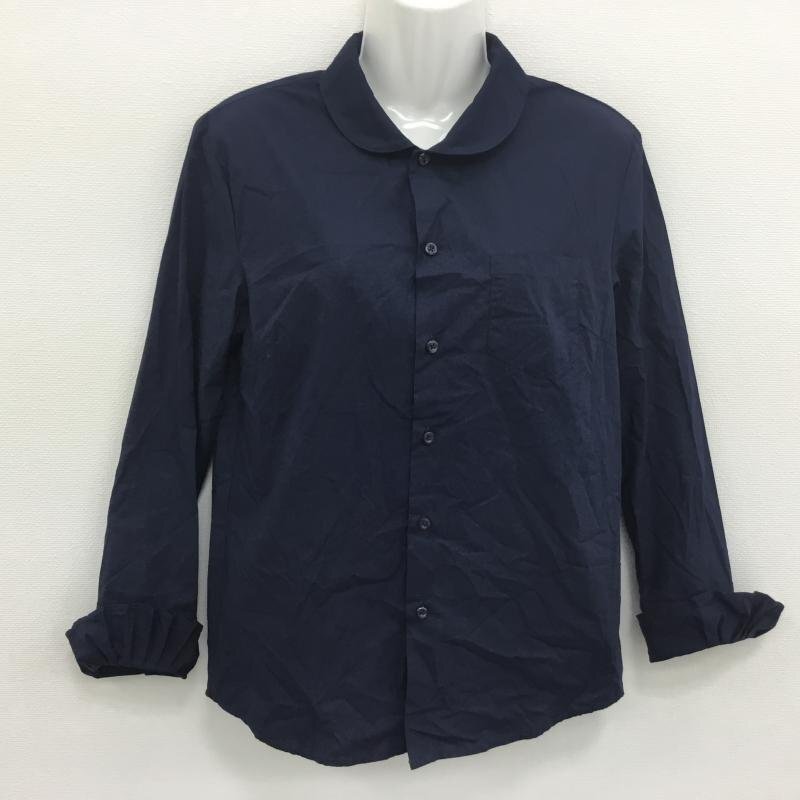 AZUL BY MOUSSY M アズールバイマウジー シャツ、ブラウス 長袖 Shirt Blouse 紺 / ネイビー / 10000459拍卖